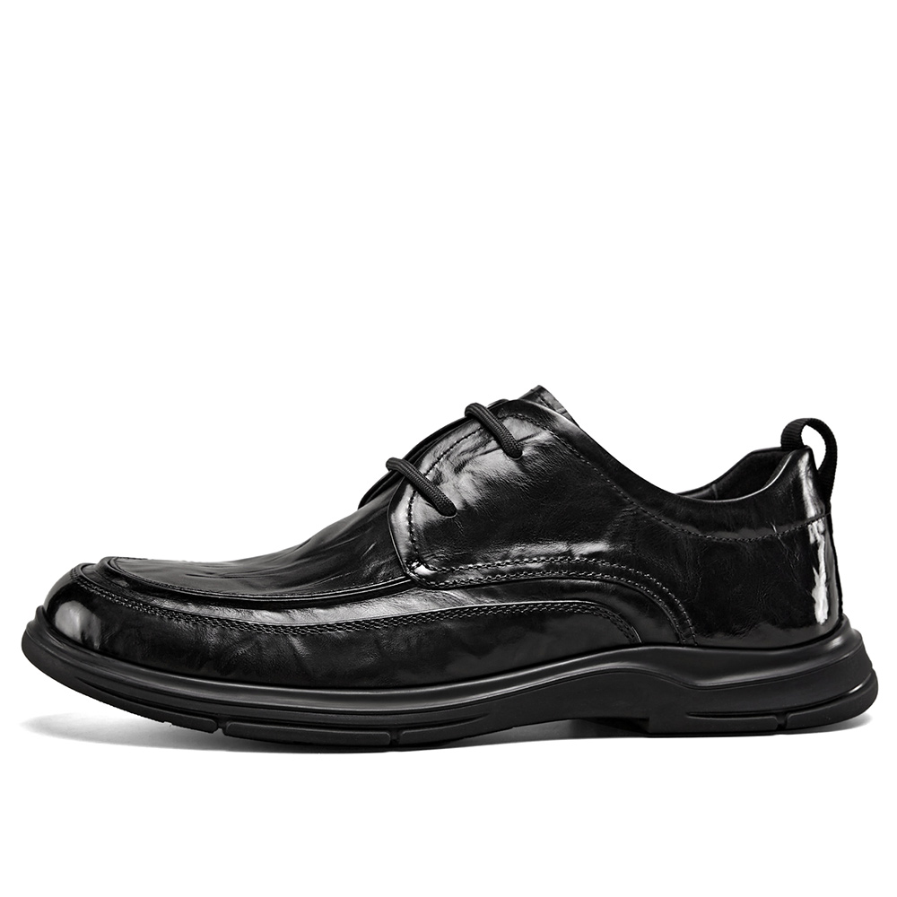 YEARCON Повседневные кожаные туфли мужские низкие черные, цвет Black
YEARCON Повседневные кожаные туфли мужские низкие черные, цвет Black