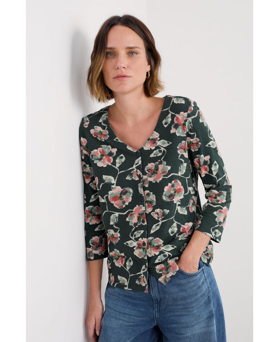 Женская футболка Studio Glass с рукавами три четверти Seasalt Cornwall, Artist camellia coppice
Женская футболка Studio Glass с рукавами три четверти Seasalt Cornwall, Artist camellia coppice