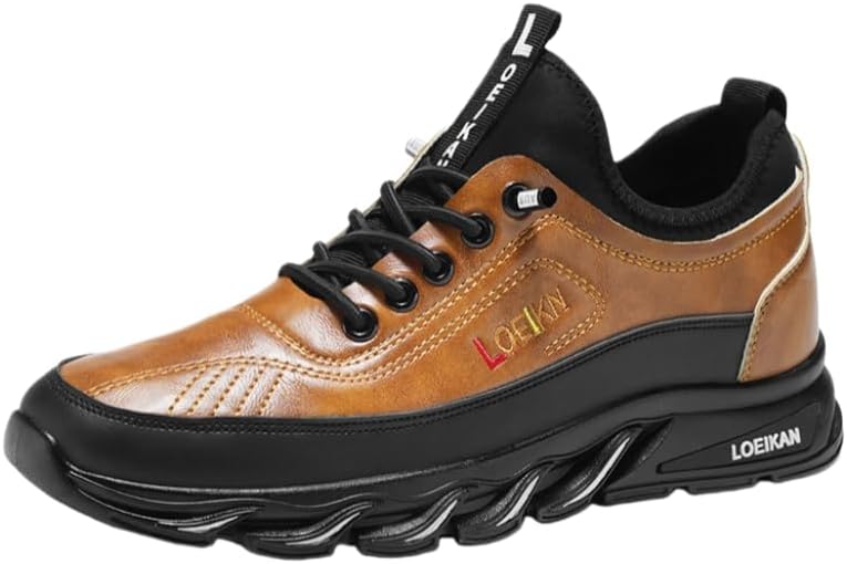 Мужские модные спортивные кроссовки на шнуровке с круглым носком, повседневные, больших размеров - удобные и мягкие - подходят для ежедневного ношения или активного отдыха на природе Spkfhd, коричневый
Мужские модные спортивные кроссовки на шнуровке с круглым носком, повседневные, больших размеров - удобные и мягкие - подходят для ежедневного ношения или активного отдыха на природе Spkfhd, коричневый