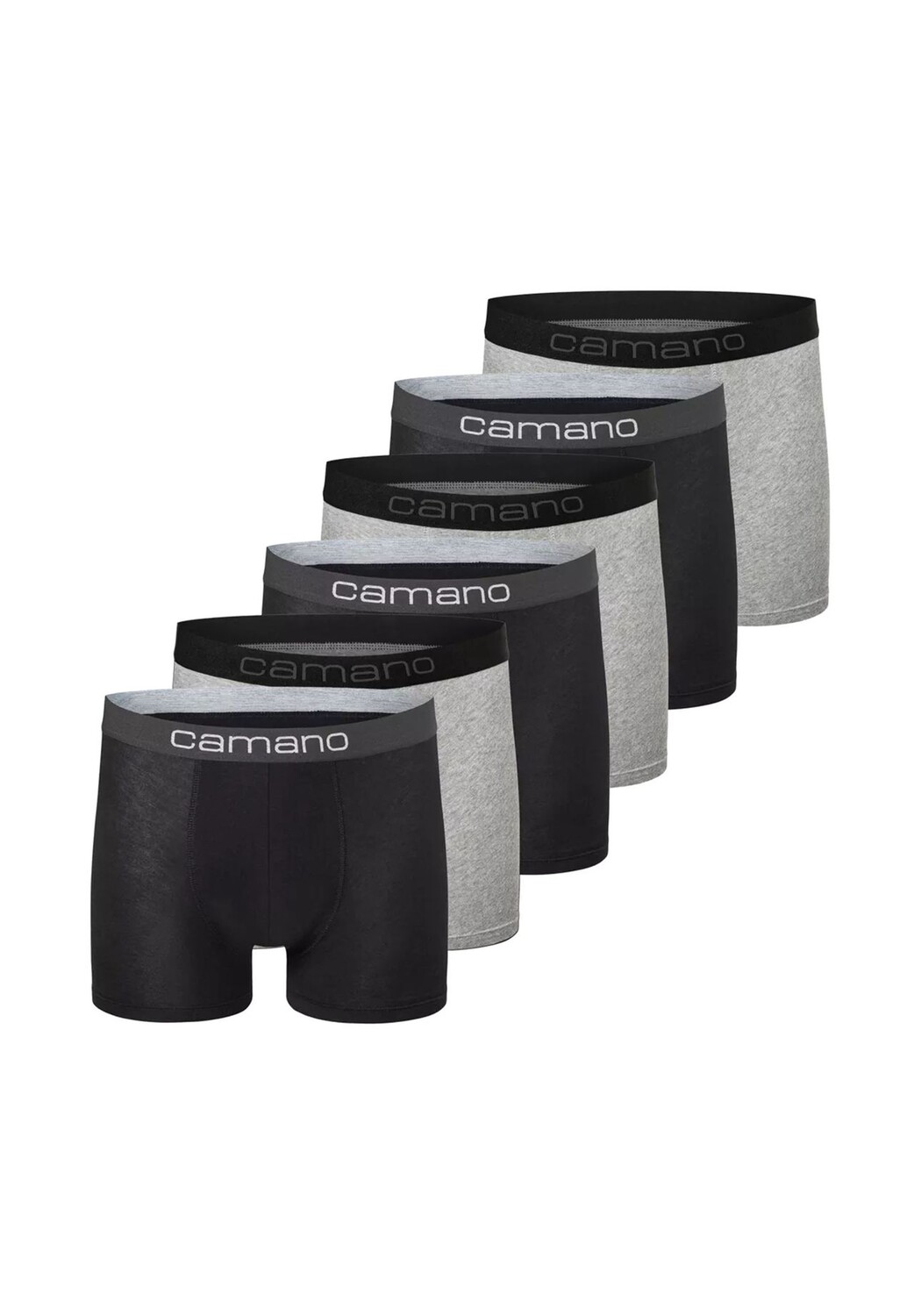 Мужские боксеры, 6 шт. - Comfort BCI Cotton, трусы, хлопок стрейч camano, цвет Schwarz Grau
Мужские боксеры, 6 шт. - Comfort BCI Cotton, трусы, хлопок стрейч camano, цвет Schwarz Grau