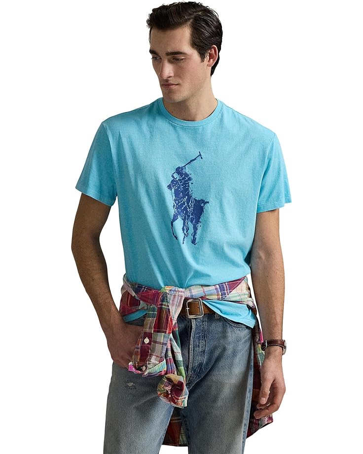 Футболка Polo Ralph Lauren Classic Fit Big Pony Jersey T-Shirt, цвет Turquoise Nova
Футболка Polo Ralph Lauren Classic Fit Big Pony Jersey T-Shirt, цвет Turquoise Nova