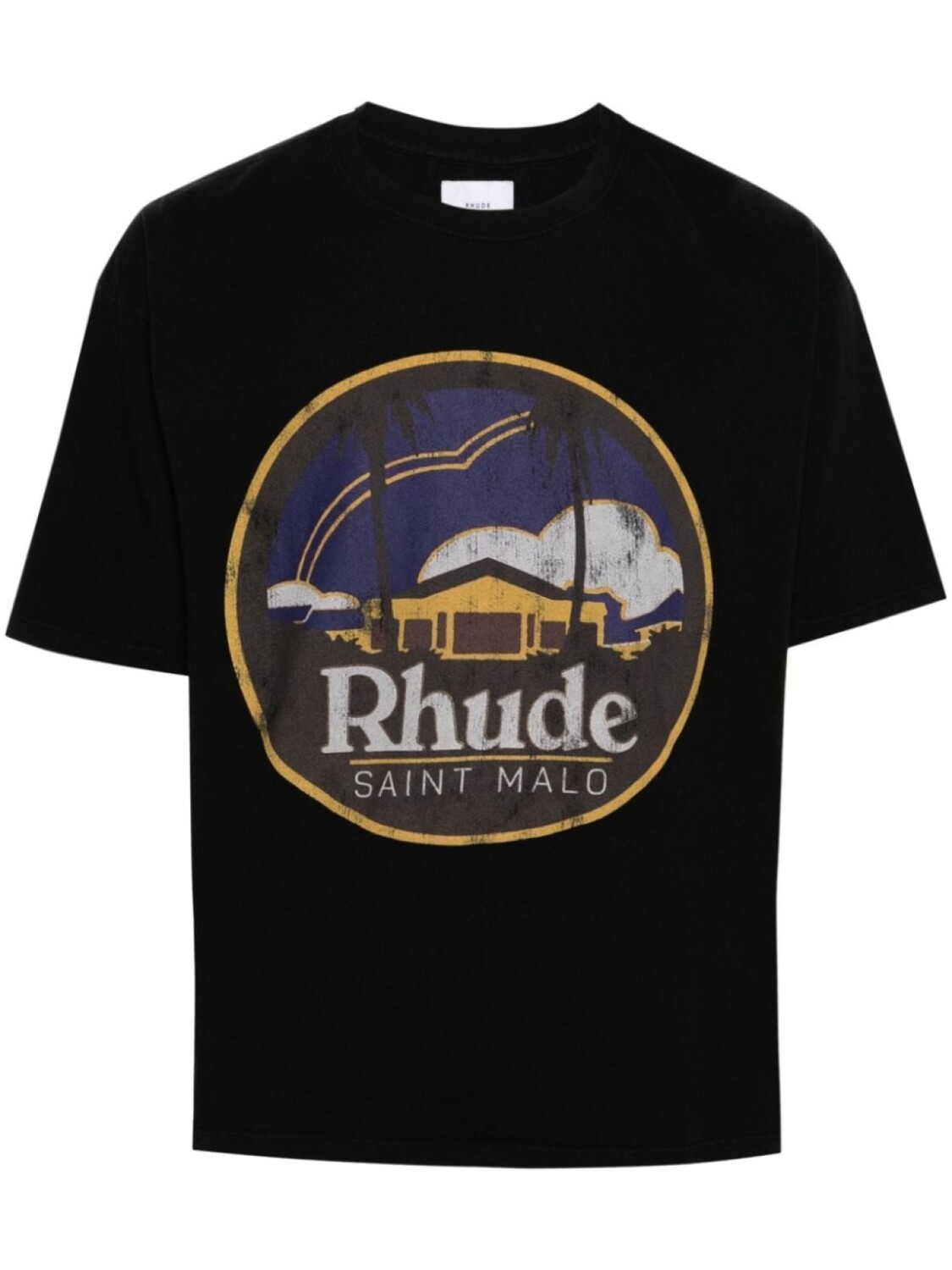 RHUDE футболка с логотипом, черный
RHUDE футболка с логотипом, черный