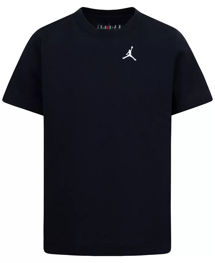 Майка с коротким рукавом Boys 2T-7 с вышивкой Jumpman Air Jordan, черный
Майка с коротким рукавом Boys 2T-7 с вышивкой Jumpman Air Jordan, черный