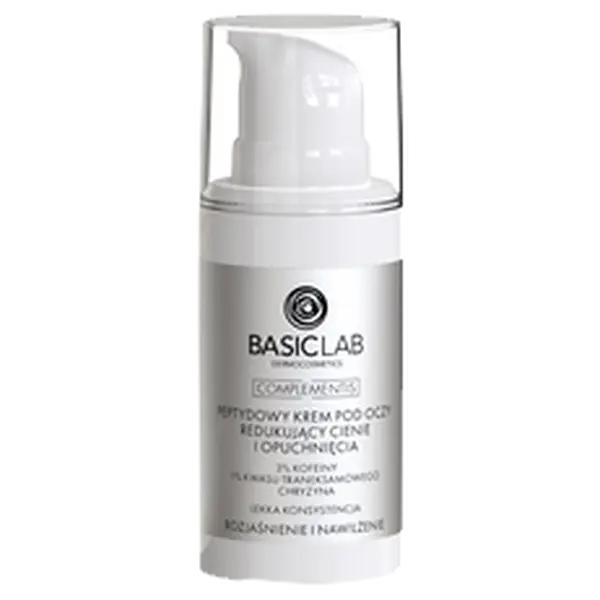 Легкий крем для век, 15 мл Basiclab Complementis
Легкий крем для век, 15 мл Basiclab Complementis