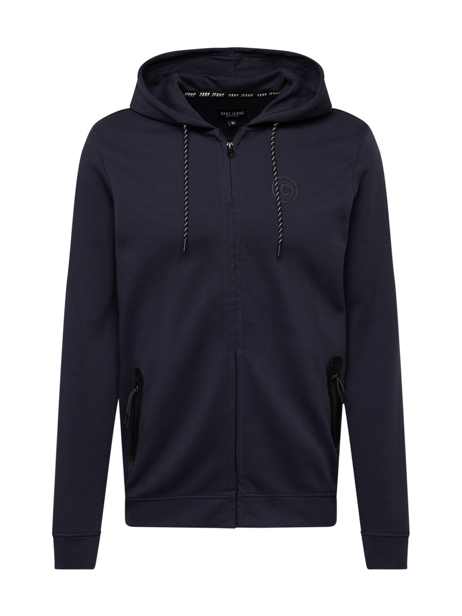Толстовка с капюшоном на молнии Cars Jeans ISCAR, темно-синий 
Толстовка с капюшоном на молнии Cars Jeans ISCAR, темно-синий