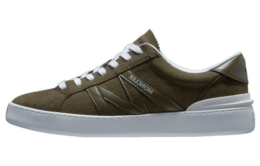 Кеды мужские, Monaco Low Top Зеленый Белый Moncler 
Кеды мужские, Monaco Low Top Зеленый Белый Moncler