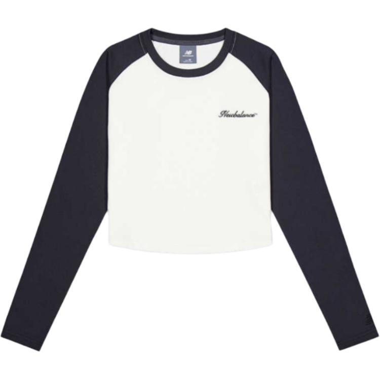 Футболка с рукавом реглан женская New Balance, белый/темно-синий
Футболка с рукавом реглан женская New Balance, белый/темно-синий