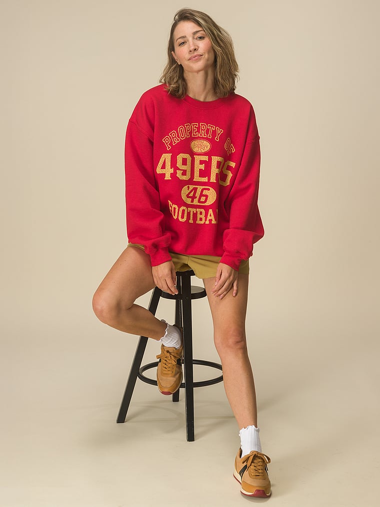 Флисовая толстовка 49Ers Property Crew Junk Food Clothing, red-49ers
Флисовая толстовка 49Ers Property Crew Junk Food Clothing, red-49ers