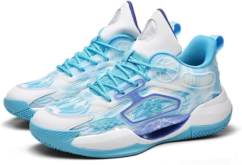 Мужские баскетбольные кроссовки, нескользящие, дышащие, износостойкие, модные и удобные, для активного отдыха и прогулок Generic, Cyan
Мужские баскетбольные кроссовки, нескользящие, дышащие, износостойкие, модные и удобные, для активного отдыха и прогулок Generic, Cyan