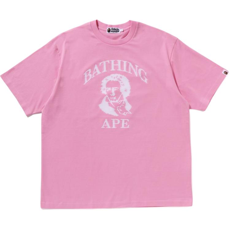 Футболка с вышитым логотипом A BATHING APE, розовый
Футболка с вышитым логотипом A BATHING APE, розовый