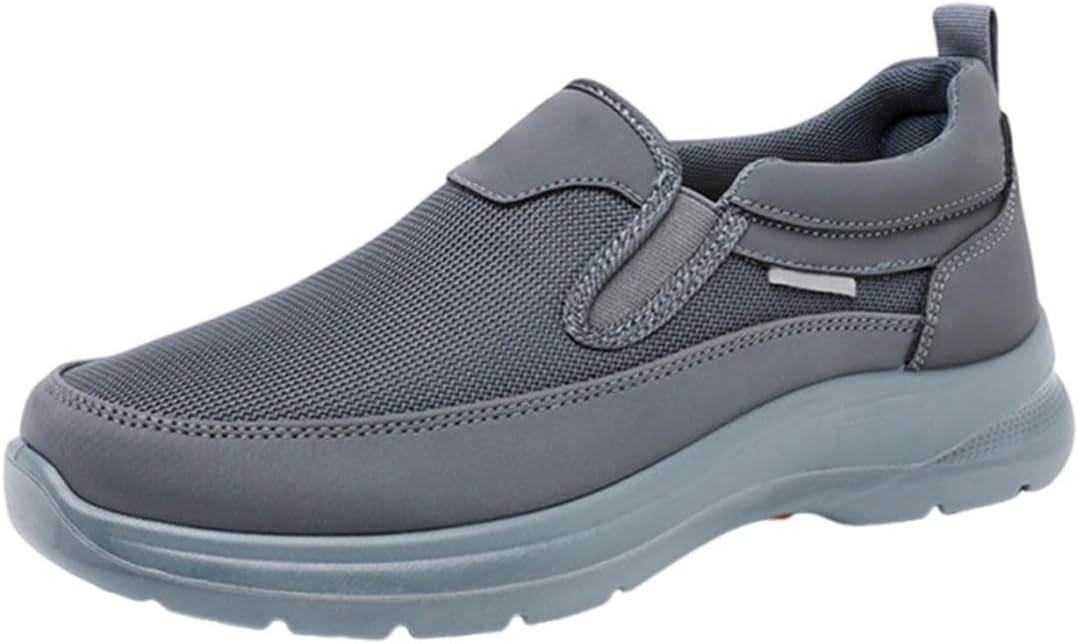 Мужские ортопедические дышащие кроссовки без шнурков с поддержкой свода стопы и мягкими стельками для комфорта в течение всего дня Generic, серый
Мужские ортопедические дышащие кроссовки без шнурков с поддержкой свода стопы и мягкими стельками для комфорта в течение всего дня Generic, серый