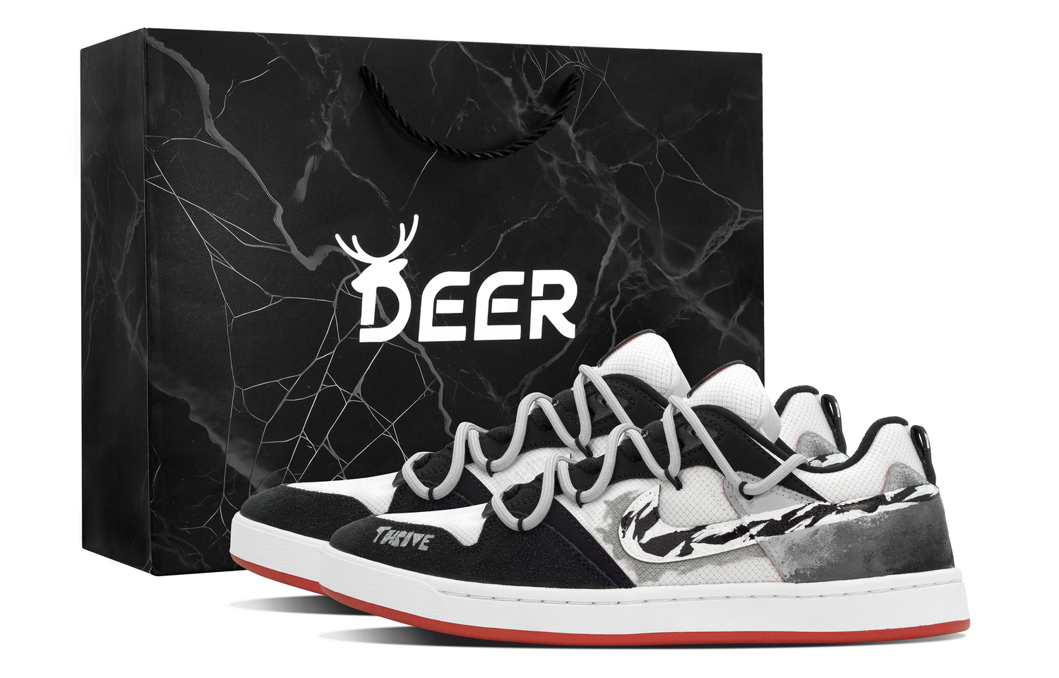 Nike Футболка SB Alleyoop DEER Cyan, модель Sword Shadow, износостойкие низкие скейтбордные кроссовки Box для мужчин, черный и серый
Nike Футболка SB Alleyoop DEER Cyan, модель Sword Shadow, износостойкие низкие скейтбордные кроссовки Box для мужчин, черный и серый