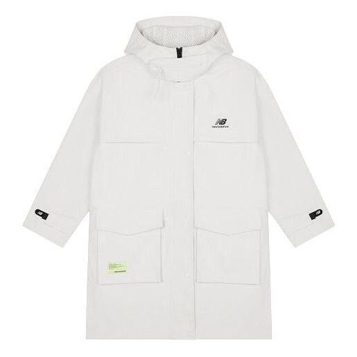Куртка большой карман однотонная с капюшоном куртка белая New Balance, белый
Куртка большой карман однотонная с капюшоном куртка белая New Balance, белый