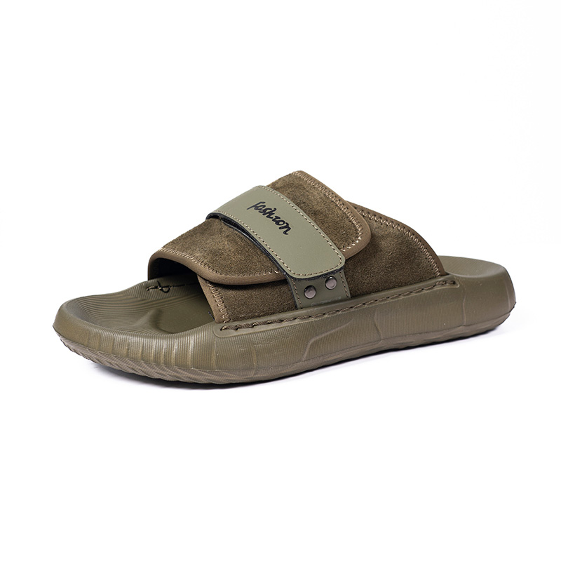 POPULAR ROUSE PR Мужские противоскользящие тапочки устойчивые к истиранию зеленые, цвет Green 
POPULAR ROUSE PR Мужские противоскользящие тапочки устойчивые к истиранию зеленые, цвет Green