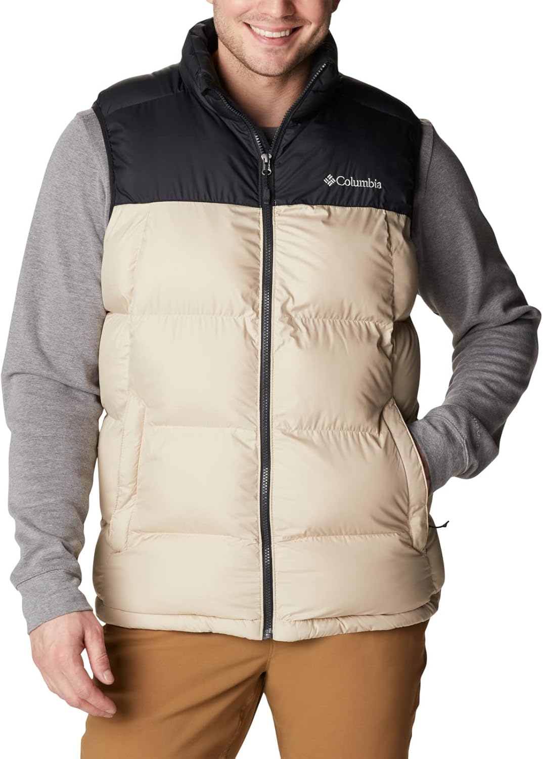 Columbia мужская жилет Pike Lake, Ancient Fossil/Black
Columbia мужская жилет Pike Lake, Ancient Fossil/Black