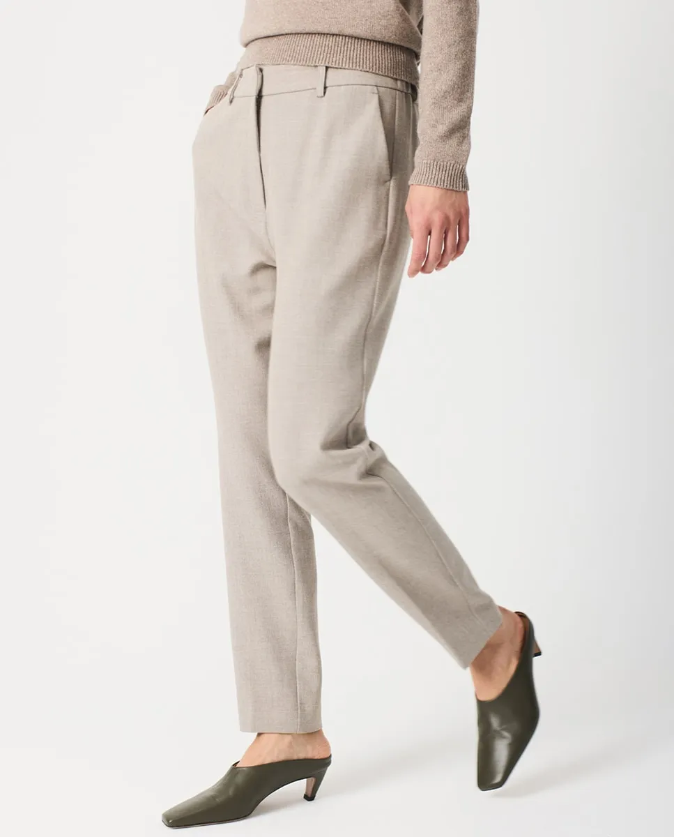 Женские классические брюки с карманами и поясом Escorpion, коричневый
Женские классические брюки с карманами и поясом Escorpion, коричневый