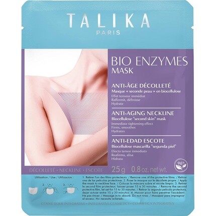 Маска для шеи с биоэнзимами 25 г, Talika
Маска для шеи с биоэнзимами 25 г, Talika