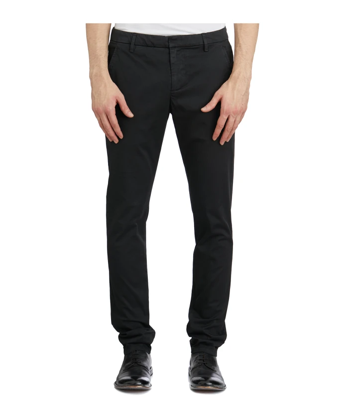 Хлопковые брюки модели Гауберт Dondup, черный
Хлопковые брюки модели Гауберт Dondup, черный