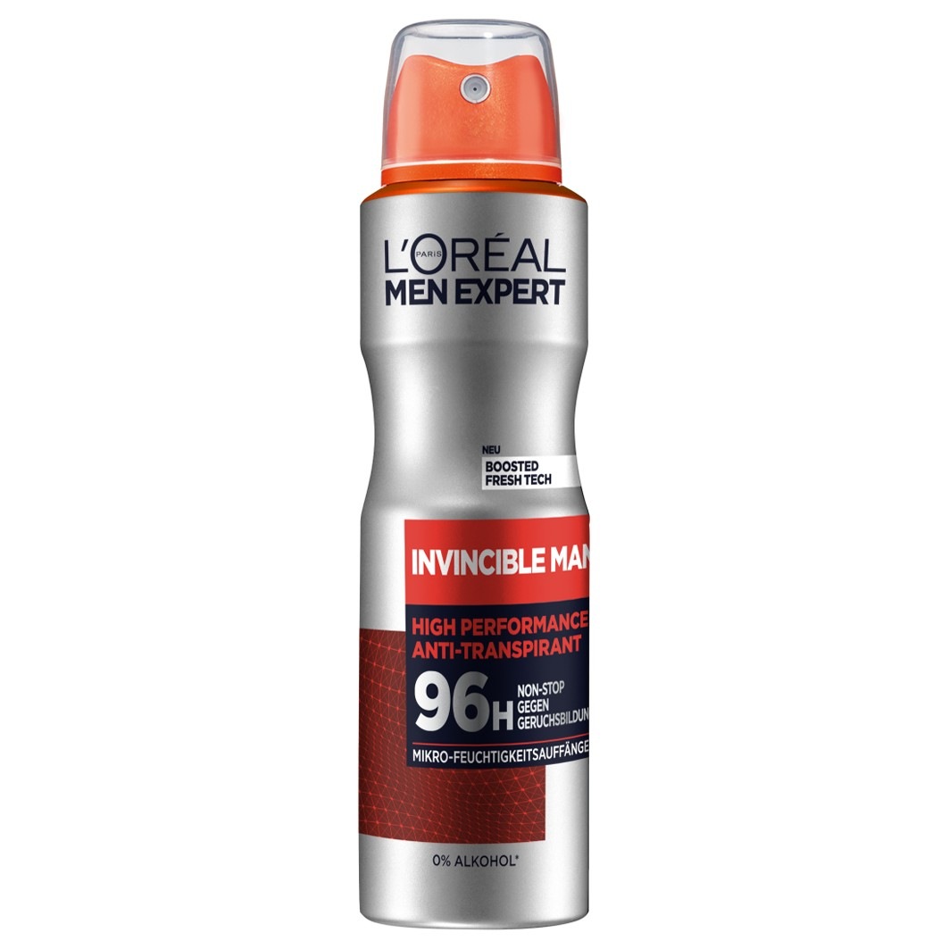 Дезодорант invincible man 96h anti-transpirant high performance L Oreal Men Expert, объем 150 мл
Дезодорант invincible man 96h anti-transpirant high performance L Oreal Men Expert, объем 150 мл