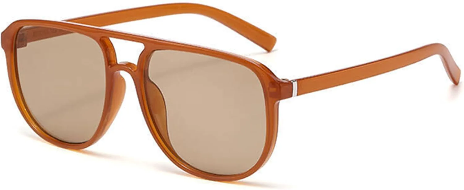 Солнцезащитные очки Bullabulling Retro Pilot для женщин и мужчин, модель 2026, квадратная форма, солнцезащитные очки в стиле 70-х, винтажные, легкие, Tea
Солнцезащитные очки Bullabulling Retro Pilot для женщин и мужчин, модель 2026, квадратная форма, солнцезащитные очки в стиле 70-х, винтажные, легкие, Tea