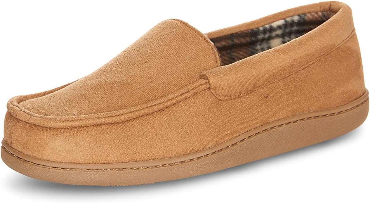 Мужские домашние тапочки Van Heusen, удобные с отделкой из микрозамши и мягкой фланелевой подкладкой, Tan
Мужские домашние тапочки Van Heusen, удобные с отделкой из микрозамши и мягкой фланелевой подкладкой, Tan