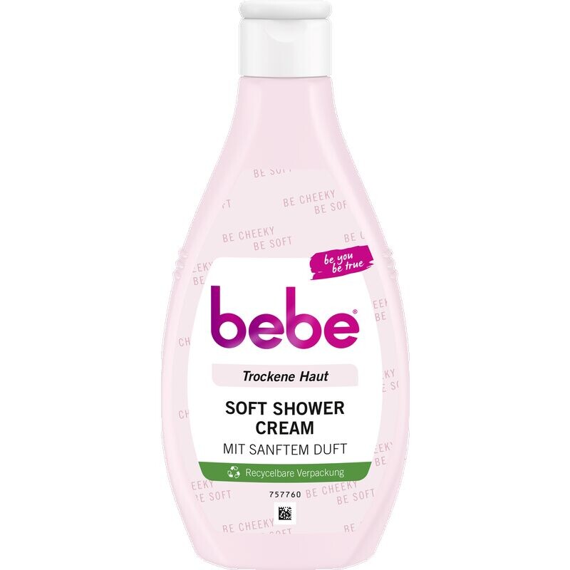 Мягкий крем для душа bebe, 250 ml
Мягкий крем для душа bebe, 250 ml