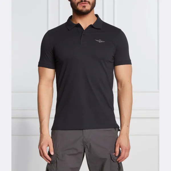 Рубашка-Поло узкого кроя Aeronautica Militare, синий
Рубашка-Поло узкого кроя Aeronautica Militare, синий