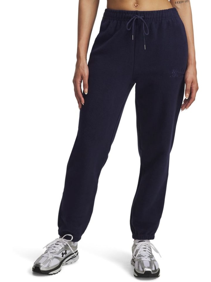 Спортивные штаны Icon Terry Varsity Jogger синего цвета Under Armour
Спортивные штаны Icon Terry Varsity Jogger синего цвета Under Armour