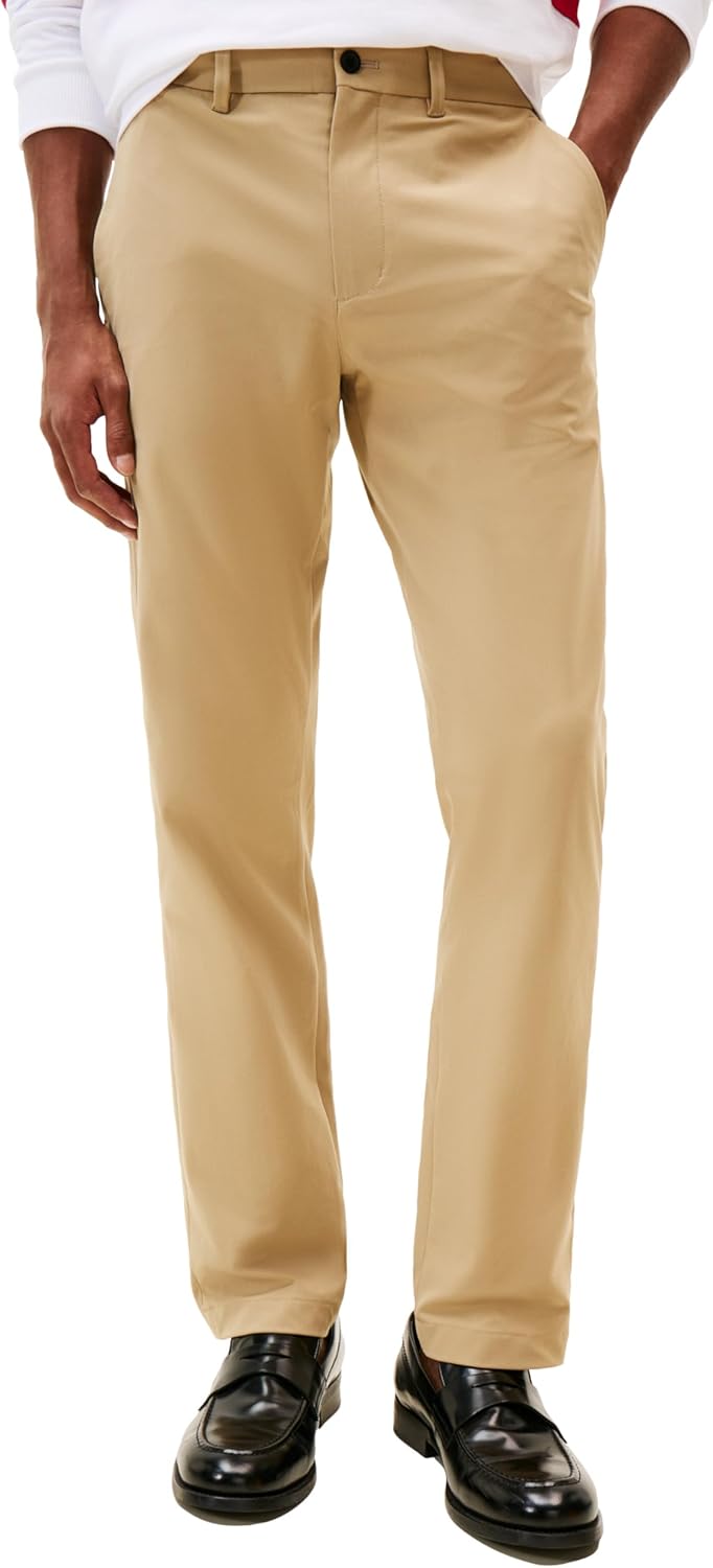 Мужские повседневные брюки Tommy Hilfiger из влагоотводящей ткани, устойчивые к складкам, прямого кроя, Camel
Мужские повседневные брюки Tommy Hilfiger из влагоотводящей ткани, устойчивые к складкам, прямого кроя, Camel