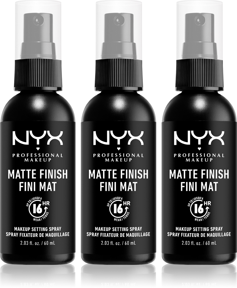 Матирующий спрей для фиксации макияжа Nyx Professional Makeup, 3× 60 мл
Матирующий спрей для фиксации макияжа Nyx Professional Makeup, 3× 60 мл