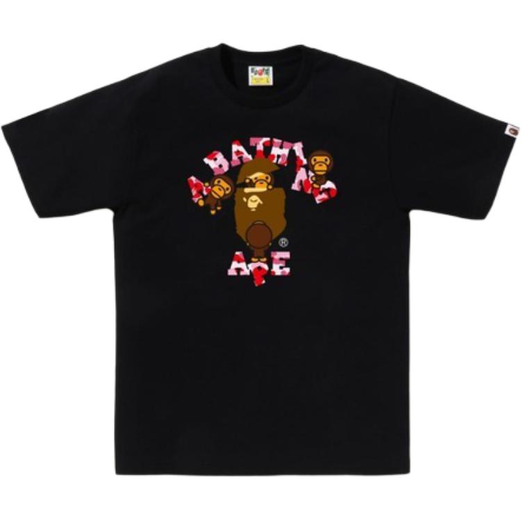 Футболка Bape Fire Camo College Milo A BATHING APE, черный
Футболка Bape Fire Camo College Milo A BATHING APE, черный