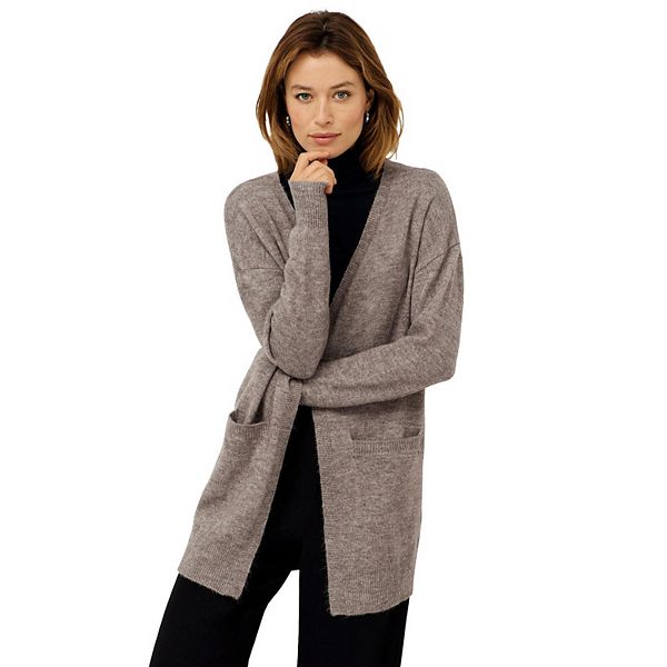 Плюс сайз длинный кардиган с карманами Ellos, Heather Taupe Grey
Плюс сайз длинный кардиган с карманами Ellos, Heather Taupe Grey