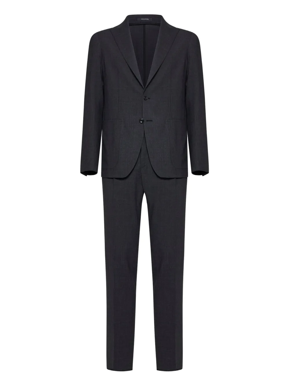 Костюм с лацканами «пик» и накладными карманами Tagliatore, серый
Костюм с лацканами «пик» и накладными карманами Tagliatore, серый