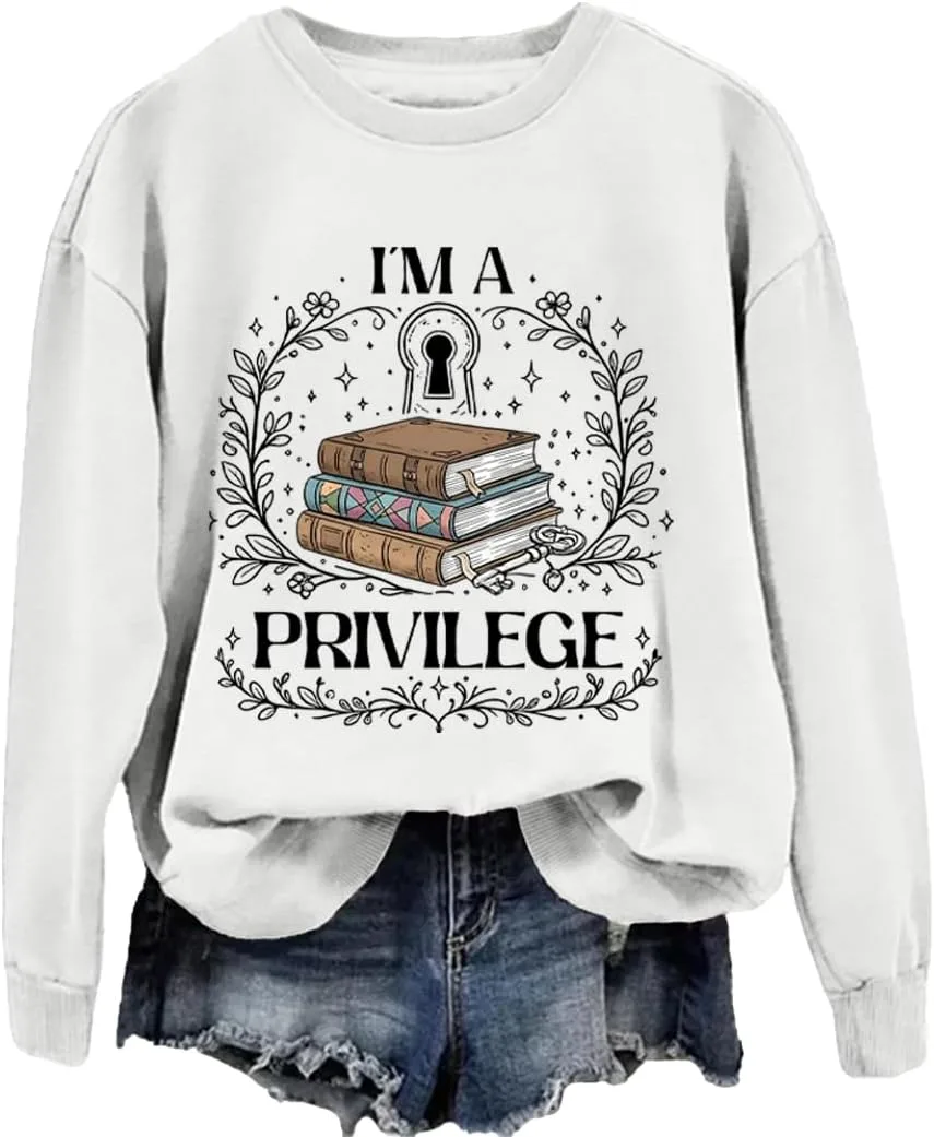 Толстовка с принтом "I'm a Privilege"
Толстовка с принтом "I'm a Privilege"