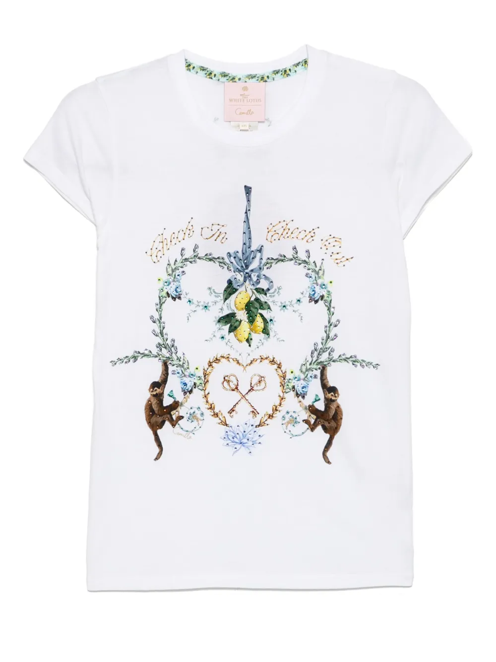 Футболка Venus On A Vespa Camilla, белый
Футболка Venus On A Vespa Camilla, белый