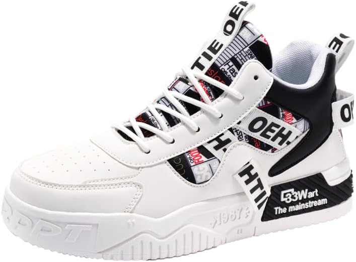 Мужские модные кроссовки Hhhchpm для скейтбординга, дышащие, удобные, с противоскользящей и амортизирующей подошвой, для повседневной носки, черный
Мужские модные кроссовки Hhhchpm для скейтбординга, дышащие, удобные, с противоскользящей и амортизирующей подошвой, для повседневной носки, черный