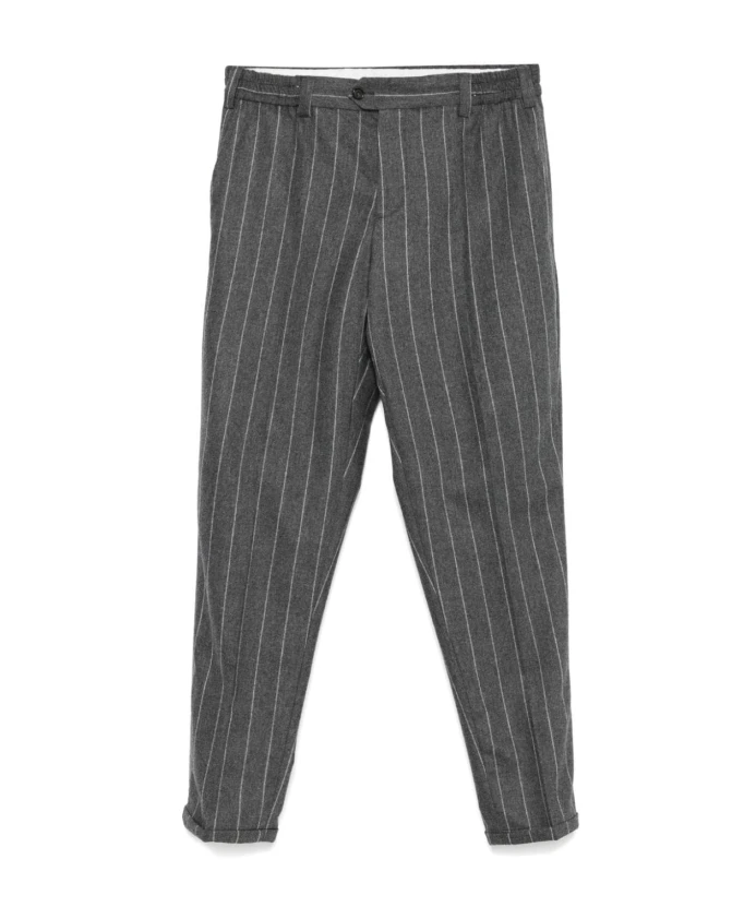 Брюки из шерстяной смеси в тонкую полоску Pt Torino, серый
Брюки из шерстяной смеси в тонкую полоску Pt Torino, серый