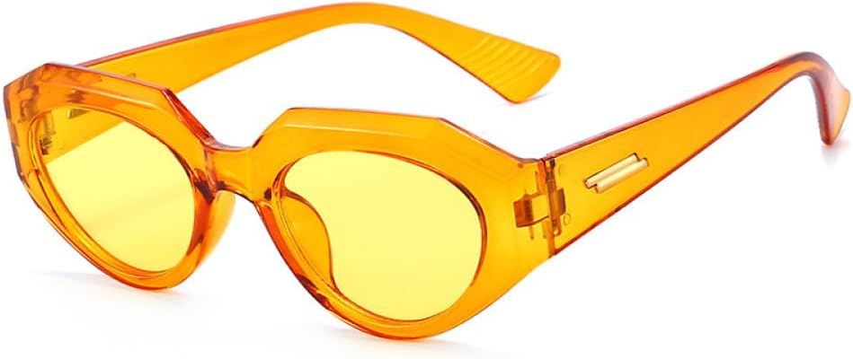 Модные панк-очки овальной формы для женщин, винтажные очки «кошачий глаз» для мужчин, очки в стиле стимпанк с леопардовым принтом и оранжевым рисунком, очки с защитой от УФ-излучения UV400 WNCKSQ, Orange-yellow
Модные панк-очки овальной формы для женщин, винтажные очки «кошачий глаз» для мужчин, очки в стиле стимпанк с леопардовым принтом и оранжевым рисунком, очки с защитой от УФ-излучения UV400 WNCKSQ, Orange-yellow