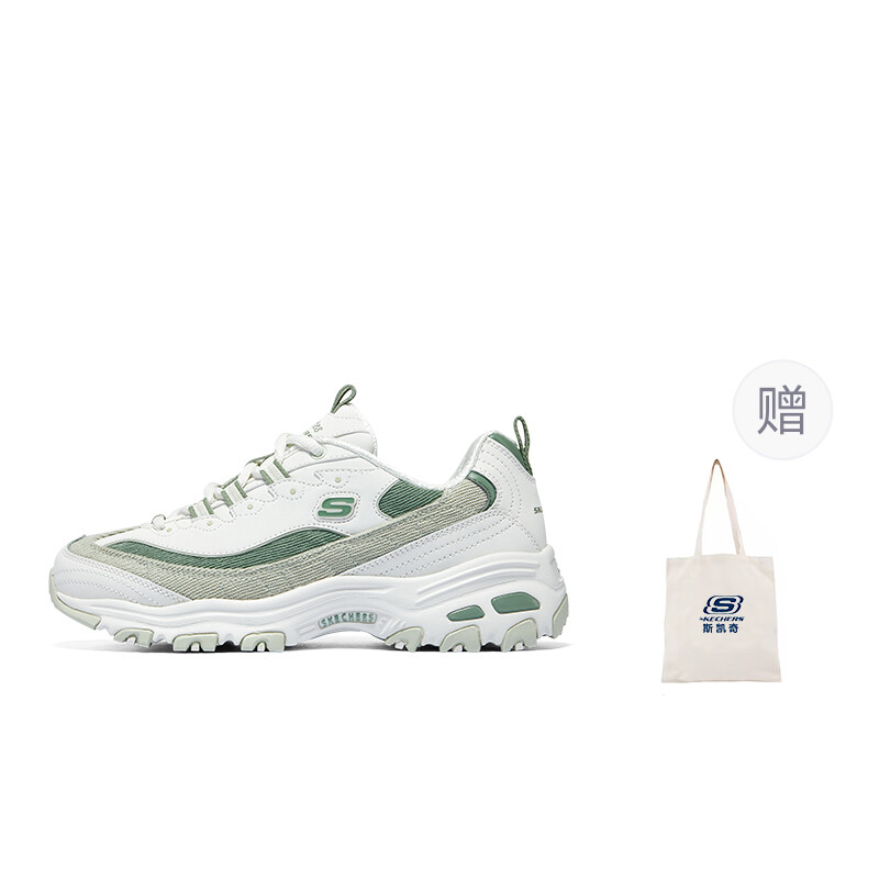 Кроссовки Skechers D"Lites 1.0 Chunky Sneakers Women's Low-top White/Green, зеленый
Кроссовки Skechers D"Lites 1.0 Chunky Sneakers Women's Low-top White/Green, зеленый