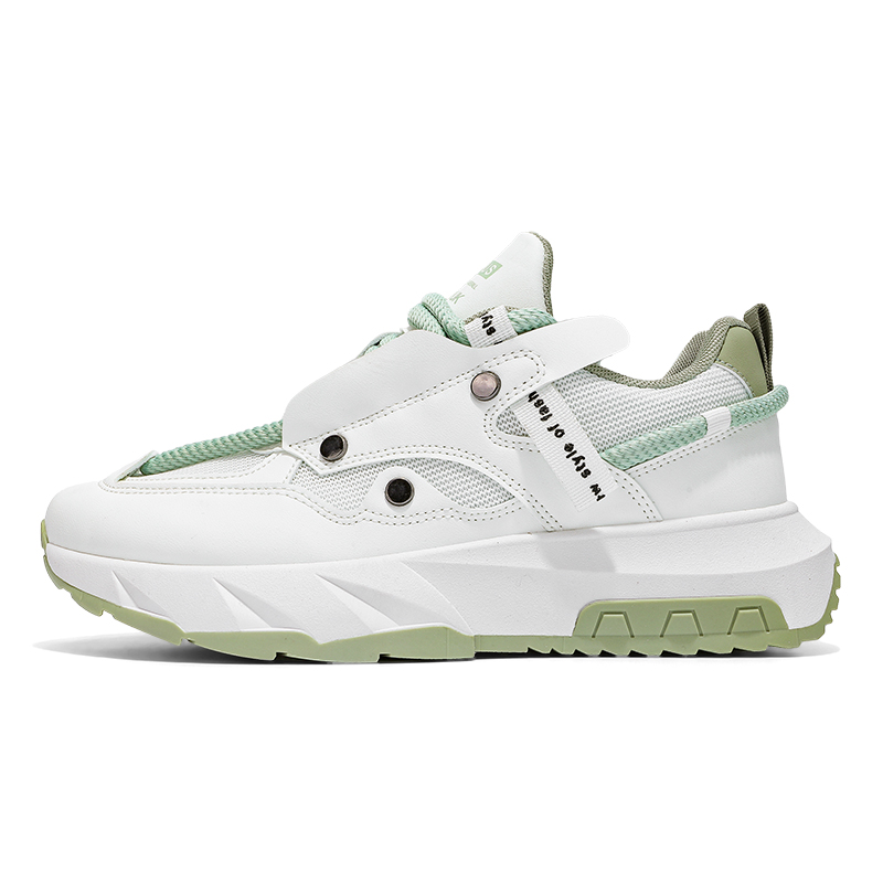 Bull charm Кроссовки Chunky мужские низкие белые черно-белые сине-белые зеленые бело-зеленые, цвет White Green 
Bull charm Кроссовки Chunky мужские низкие белые черно-белые сине-белые зеленые бело-зеленые, цвет White Green