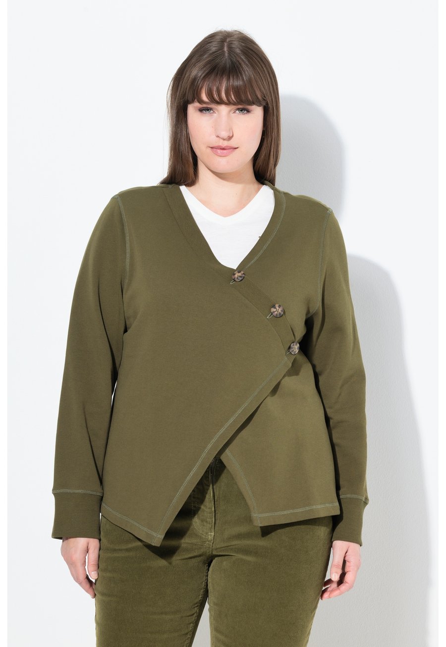 Толстовка Ulla Popken ASYMMETRIC LOOK , Olive
Толстовка Ulla Popken ASYMMETRIC LOOK , Olive