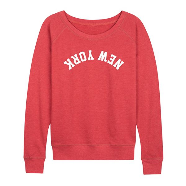 Женская футболка с длинным рукавом New York Upside Down из французского флиса Licensed Character, Heather Red, Красный, Женская футболка с длинным рукавом New York Upside Down из французского флиса Licensed Character, Heather Red
Женская футболка с длинным рукавом New York Upside Down из французского флиса Licensed Character, Heather Red, Красный, Женская футболка с длинным рукавом New York Upside Down из французского флиса Licensed Character, Heather Red