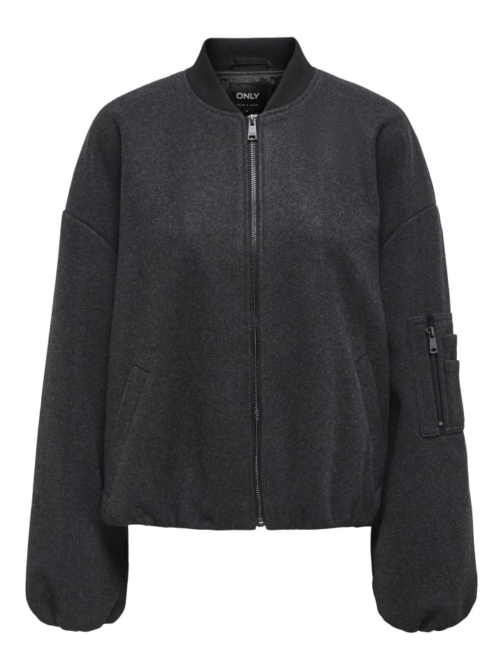 Куртка ONLY, темно-серый меланж
Куртка ONLY, темно-серый меланж