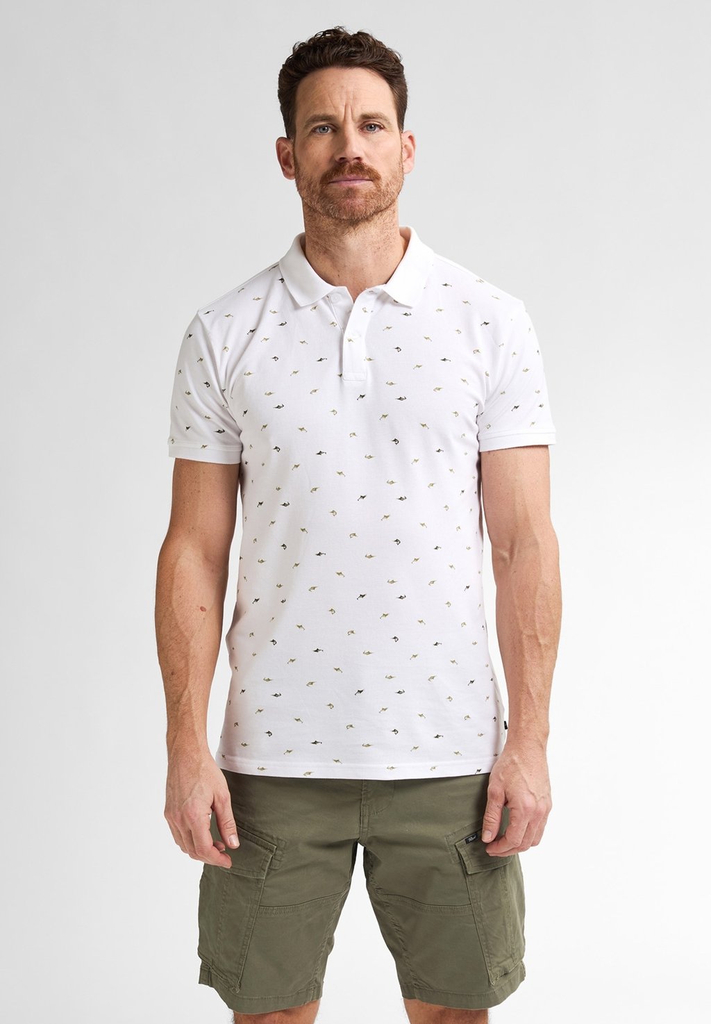 Рубашка поло ALL-OVER PRINT PALMVIEW Petrol Industries, белый
Рубашка поло ALL-OVER PRINT PALMVIEW Petrol Industries, белый