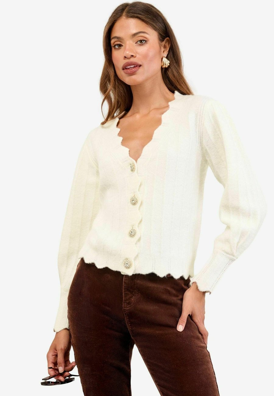 Кардиган Lipsy SCALLOP TRIM V-NECK EMBELLISHED BUTTON, Ivory/White
Кардиган Lipsy SCALLOP TRIM V-NECK EMBELLISHED BUTTON, Ivory/White