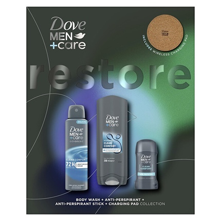 Mencare Restore Collection Подарочный набор для ухода за телом Dove
Mencare Restore Collection Подарочный набор для ухода за телом Dove