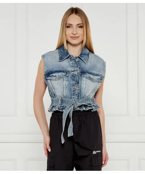 Джинсовый жилет garmonia_b Regular fit Hugo Blue, синий
Джинсовый жилет garmonia_b Regular fit Hugo Blue, синий