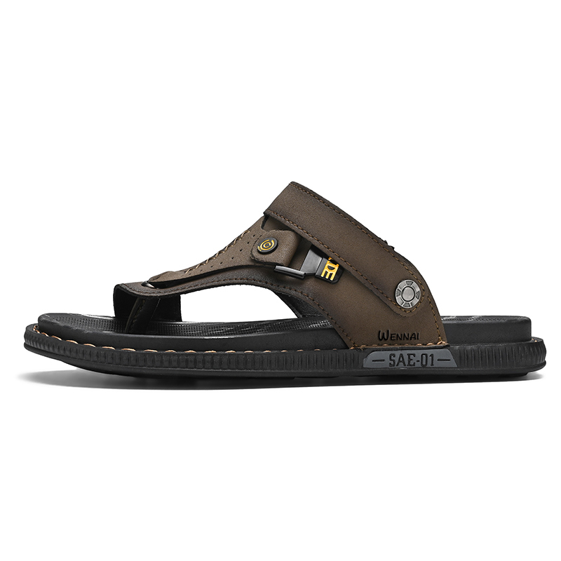 Wen Nai Тапочки-слайды мужские коричневые
Wen Nai Тапочки-слайды мужские коричневые