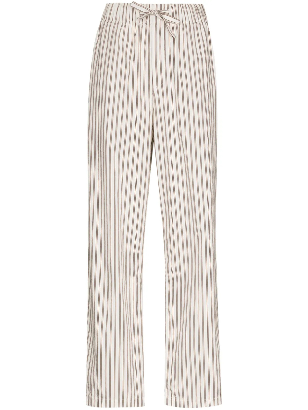 TEKLA пижамные брюки в полоску, белый
TEKLA пижамные брюки в полоску, белый