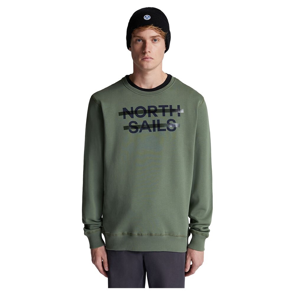 Толстовка North Sails Organic Fleece, зеленый
Толстовка North Sails Organic Fleece, зеленый